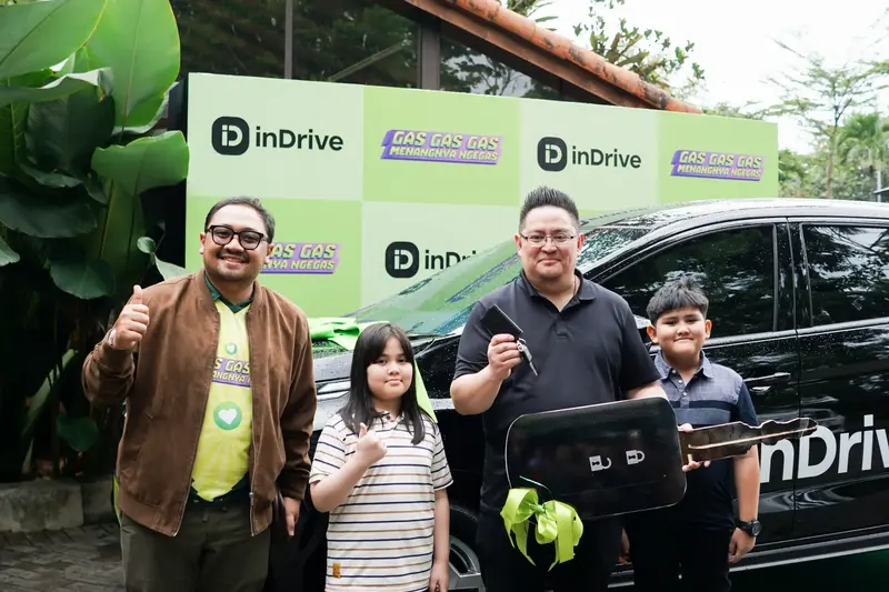 inDrive Umumkan Para Pemenang Kampanye “Gas Gas Gas, Menangnya Ngegas” di Bandung